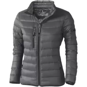 Image of Elevate Womens/Ladies Scotia Light Down Jacket (XS) (Steel Grey)