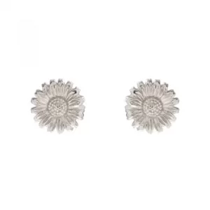 Image of Ladies Olivia Burton Sterling Silver 3D Daisy Stud Earrings