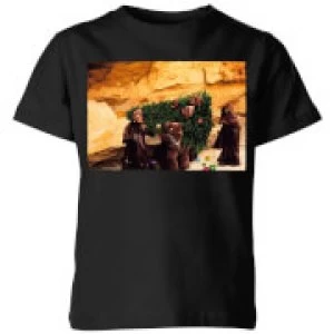 Image of Star Wars Jawas Christmas Tree Kids Christmas T-Shirt - Black - 9-10 Years