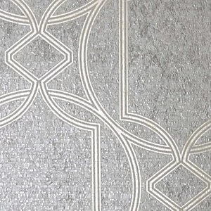 Image of Boutique Deco Geo Wallpaper Taupe - 10m
