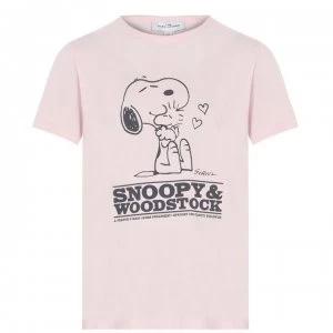 Image of Marc Jacobs Junior Girls Snoopy T Shirt - Rosse 475