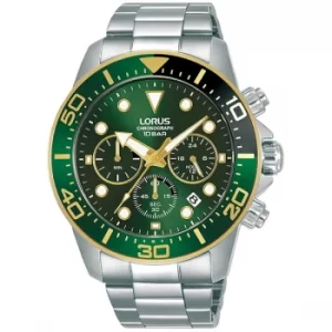Image of Lorus RT340JX9 Sports Chronograph Watch Stainless Steel Bracelet