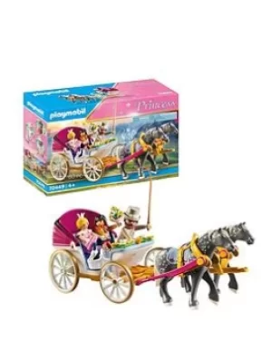 Image of Playmobil 70449 Princess Castle Horse-Drawn Carriage, One Colour