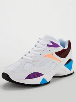 Image of Reebok Aztrek 96 - White/Burgundy, Size 3, Women