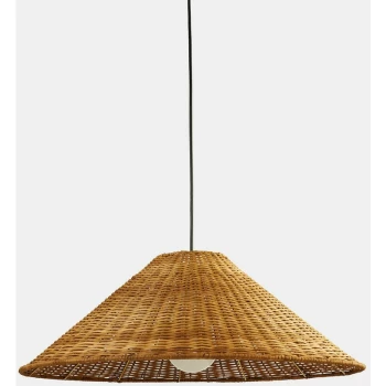 Image of Leds-c4 Lighting - LEDS C4 Caribe o600 Dome Hanging Pendants Brown E27