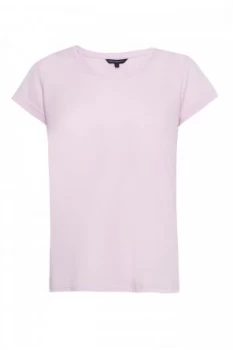 Image of French Connection Hetty Marl T Shirt Purple