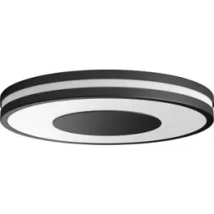 Image of Philips Lighting Hue LED ceiling light 871951434113500 Hue White Amb. Being Deckenleuchte schwarz 2400lm inkl. Dimmschalter Built-in LED 22.5 W