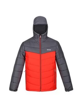 Image of Regatta Nevado Padded Jacket - Orange, Size S, Men