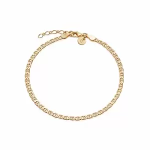 Image of Daisy London 18ct Gold Plate Infinity Chain Bracelet 18ct Gold Plate