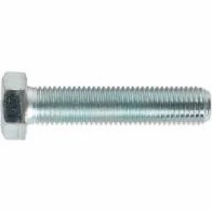 Image of Genuine SEALEY SS1675 HT Setscrew M16 x 75mm 8.8 Zinc DIN 933 Pack of 10