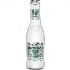 Image of Fever Tree Refreshingly Light Elderflower Tonic Water 24x200ml NWT3613