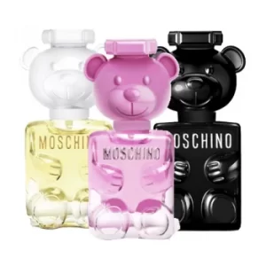 Image of Moschino Toy Gift Set 5ml Toy 2 Eau de Parfum + 5ml Toy Boy Eau de Parfum + 5ml Toy 2 Bubble Gum Eau de Toilette