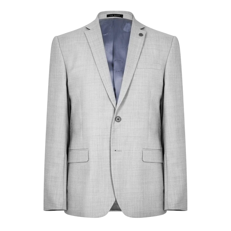 Image of Ted Baker Denali Slim Fit Suit Jacket - Grey Grey S