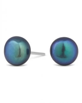 Image of Simply Silver Pearl Stud Earring