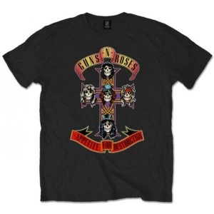 Image of Guns N' Roses Appetite for Destruction Mens Large T-Shirt - Black