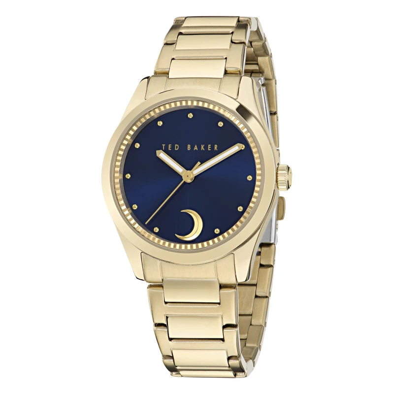 Image of Ted Baker Coolly Quartz Analogue Watch Gold unisex One Size