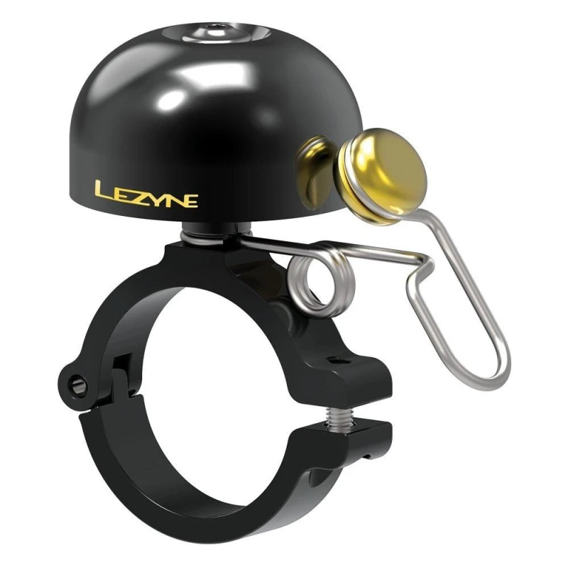 Image of Lezyne Classic Brass Bell/ Hard Mount Black / Black unisex Medium