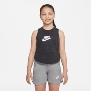Image of Nike NSW Jersey Tank Top Junior Girls - Black