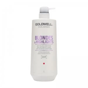 Image of Goldwell Dual Senses Blonde & Highlights Conditioner 1000ml