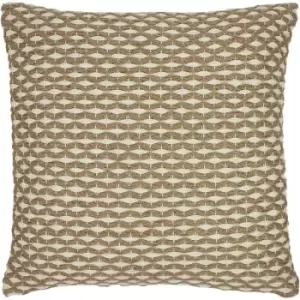 Image of Furn Iksha Cushion Cover (One Size) (Natural) - Natural