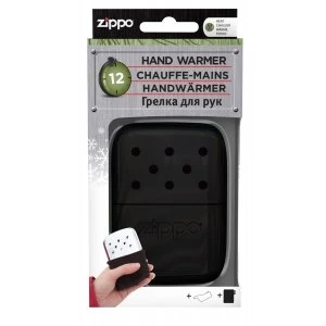 Image of Zippo 12 Hour Easy Fill Re Useable Hand Warmer Black