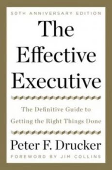 Image of The Effective Executive by Peter F Drucker Paperback