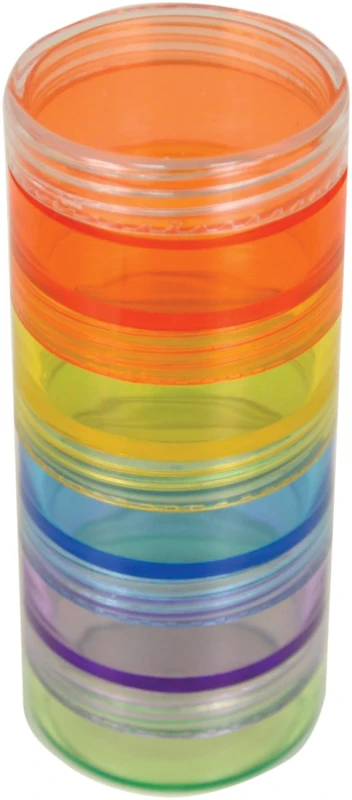 Image of AIDAPT Stackable Multi Pill Tablet Dispensing Tower - 7 Compartments ELV-127148