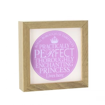 Image of Light Up Frame Enchanting Princess By Heaven Sends