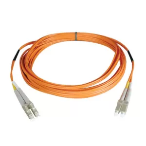 Image of 2m Multimode 62.5/125 Duplex Fiber Patch Cable LC - LC