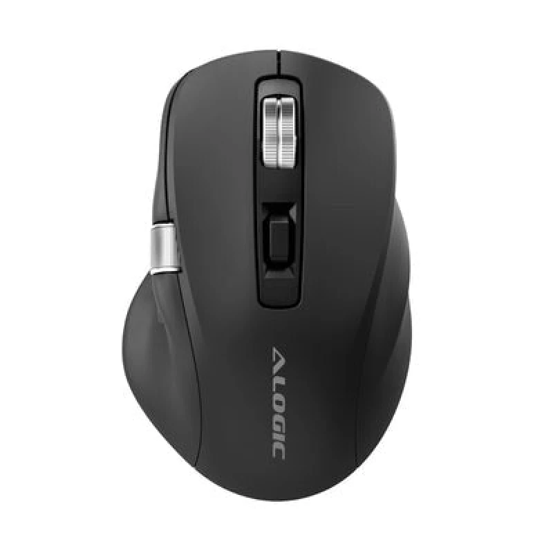 Image of ALOGIC APEX Bluetooth USB-C Rechargeable 7 Keys Programmable Mouse-Bla