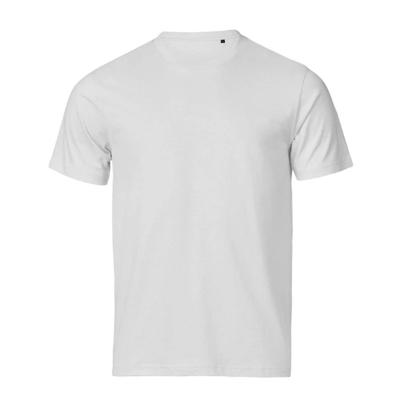 Image of TEE JAYS Mens Urban Luxury T-Shirt in White Size: XS White Male XS