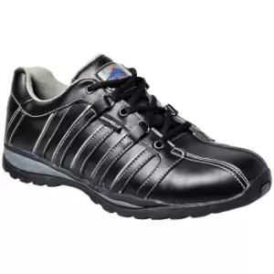 Image of Portwest Mens Steelite Arx Safety Steel Toecap Trainers (6.5UK/40EUR) (Black)