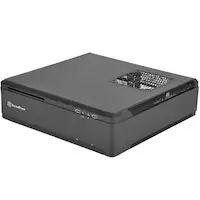 Image of Silverstone SST-FTZ01B Fortress Mini-ITX- Black (SST-FTZ01B)