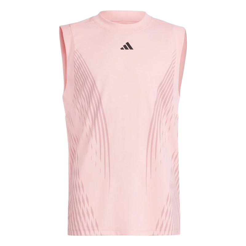 Image of adidas Tennis Pro Tank Top Juniors - Pink Pink S