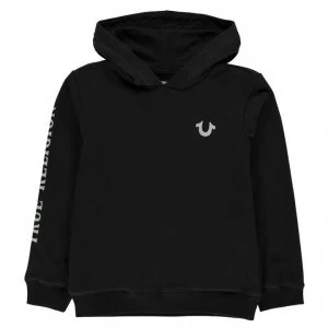 Image of True Religion Junior Boys Foil OTH Hoodie - BLACK