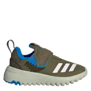 Image of adidas Suru365 Slip-On Shoes Kids - Focus Olive / Cloud White / Sh