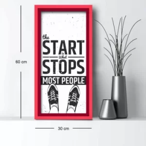 Image of 3060AHS-014 Multicolor Decorative Framed MDF Painting