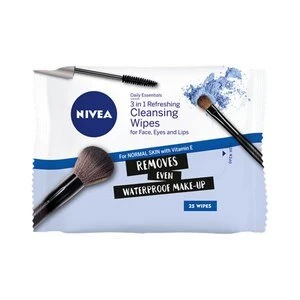 Image of Nivea Wipes Normal Skin Limited Edition 25s Blue version