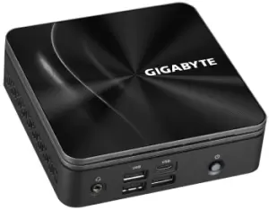 Image of Gigabyte GB-BRR3-4300 PC/workstation barebone UCFF Black 4300U 2 GHz