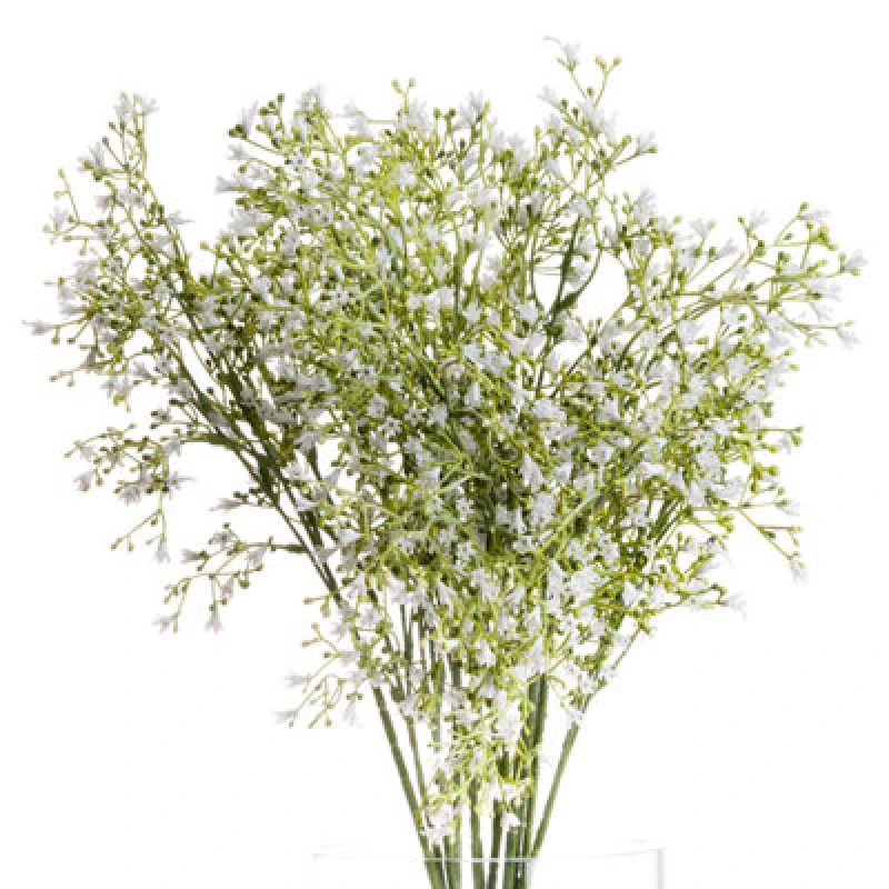 Image of Hill Interiors Wildflower Spray Artificial Flower White/green (One Size)