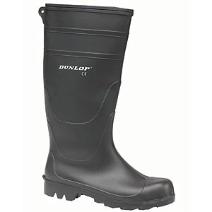 Image of Dunlop Universal PVC Safety Wellington Boot - Black Size 12