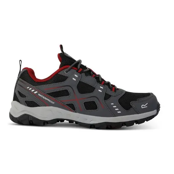Image of Regatta Vendeavour Walking Boots - Granite/Rio Red 10