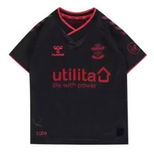 Image of Hummel Southampton FC Third Shirt 2021 2022 Juniors - Black