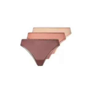 Image of Tommy Bodywear 3P THONG - Brown