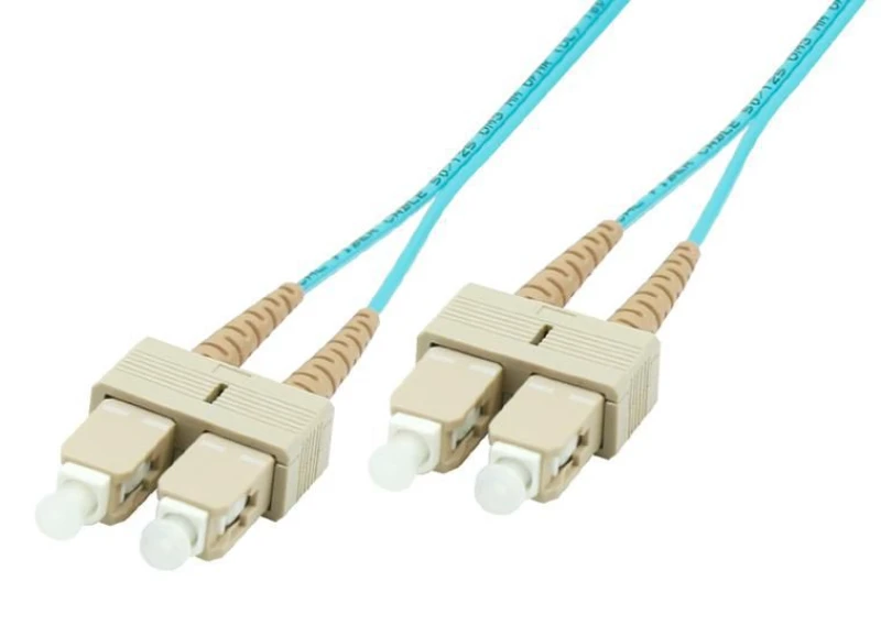 Image of Microconnect FIB222001 InfiniBand/fibre optic cable 1m SC Blue
