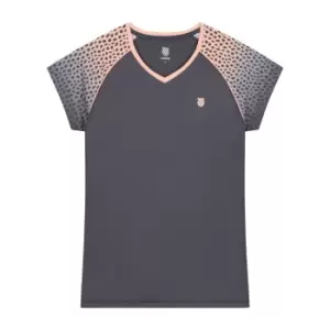 Image of 194933-044 HYPERCOURT TOP GRAYSTONE / PANTHER PRINT - XS