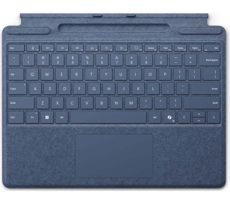 Image of Microsoft Surface Pro Typecover - Alcantara Sapphire, Blue 196388357321