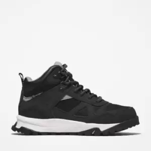 Image of Timberland Lincoln Peak Waterproof Hiking Boot For Youth In Black Kids, Size 1