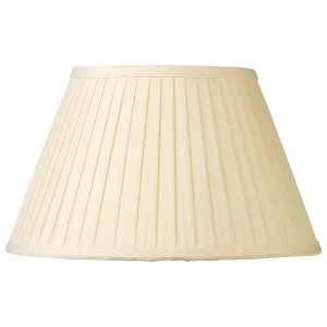 Image of Village At Home 16" Knife Pleated Drum Lampshade - French Cream
