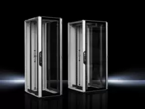 Image of Rittal 5308.823 rack cabinet 42U Freestanding rack Black, Grey